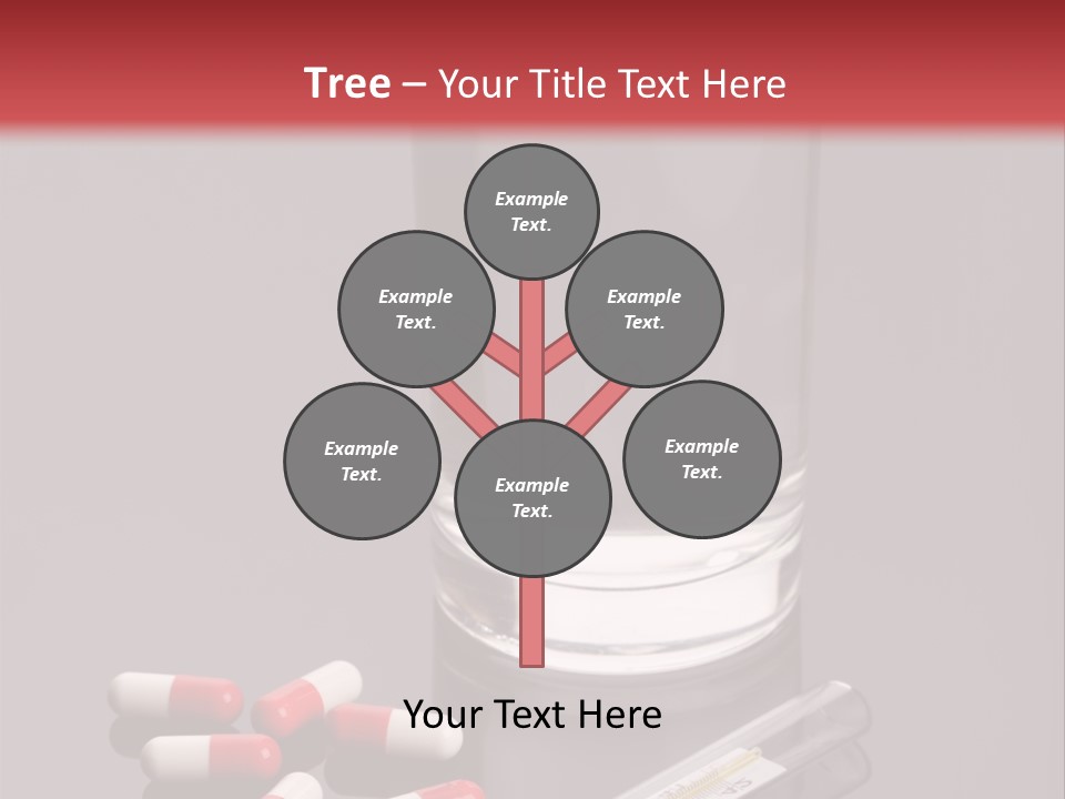Addiction Red Prevention PowerPoint Template
