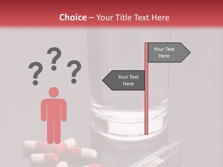 Addiction Red Prevention PowerPoint Template
