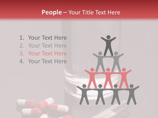 Addiction Red Prevention PowerPoint Template