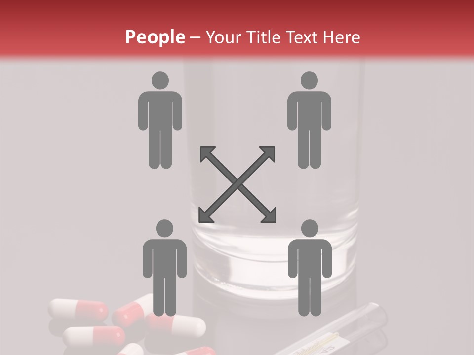 Addiction Red Prevention PowerPoint Template