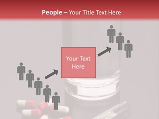 Addiction Red Prevention PowerPoint Template