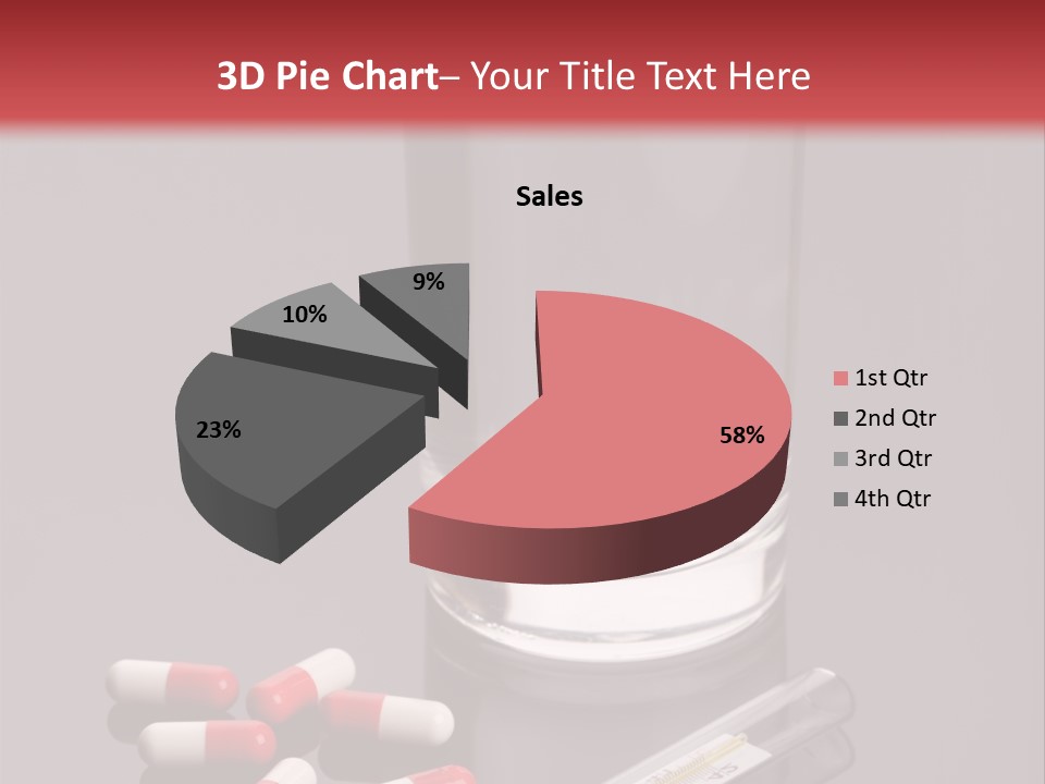 Addiction Red Prevention PowerPoint Template
