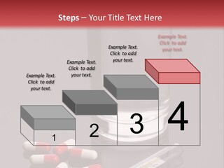 Addiction Red Prevention PowerPoint Template