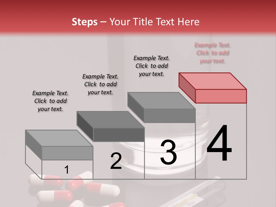 Addiction Red Prevention PowerPoint Template
