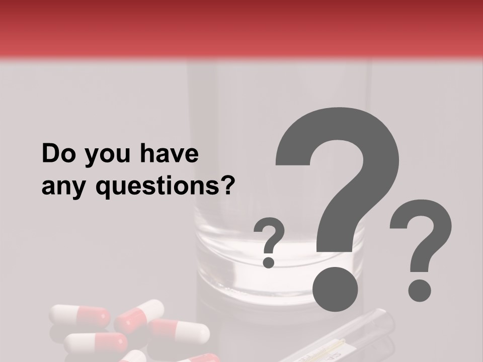 Addiction Red Prevention PowerPoint Template