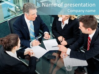 Consulting Expert Conference PowerPoint Template