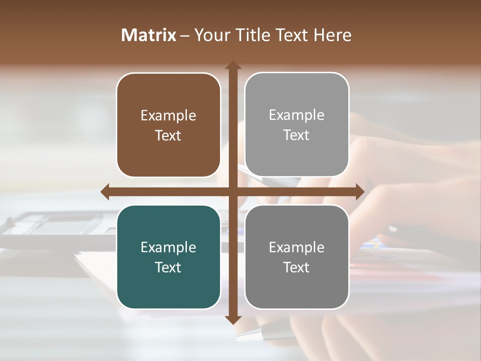 Concept Accounting Notebook PowerPoint Template