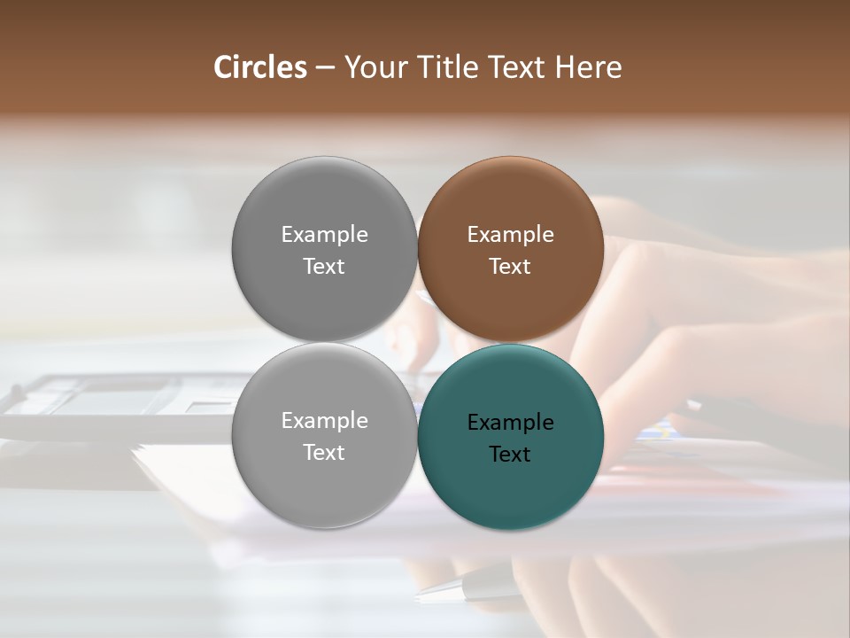 Concept Accounting Notebook PowerPoint Template