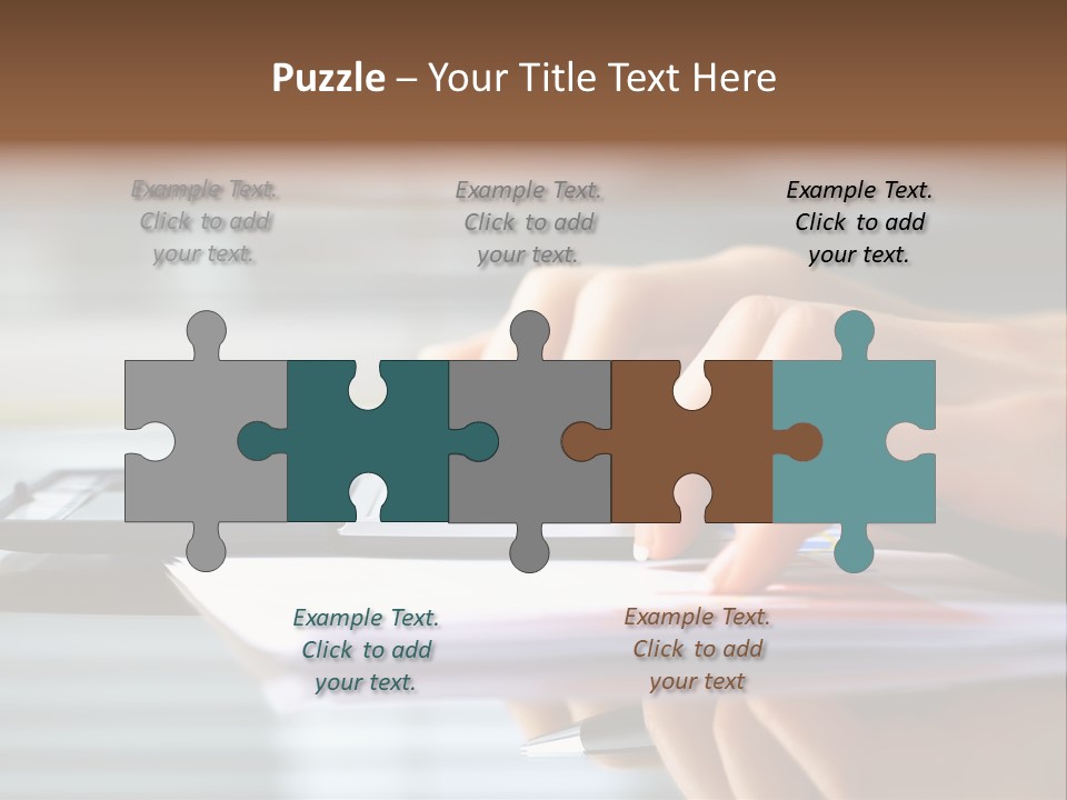 Concept Accounting Notebook PowerPoint Template