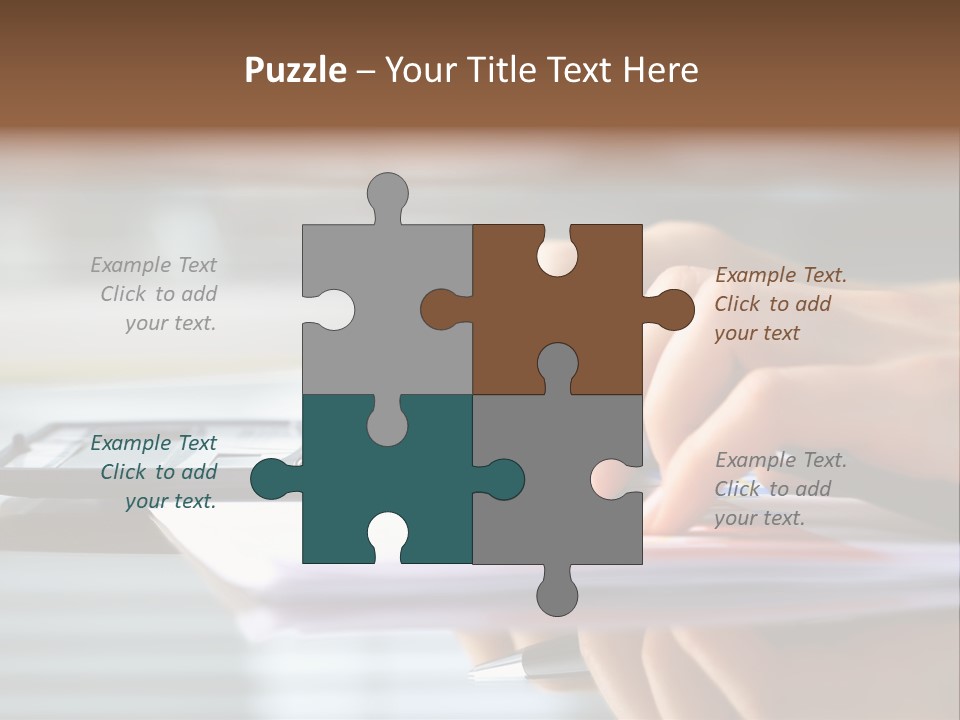 Concept Accounting Notebook PowerPoint Template