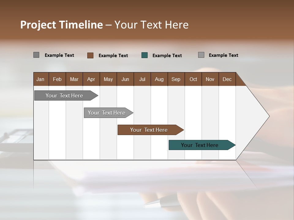 Concept Accounting Notebook PowerPoint Template