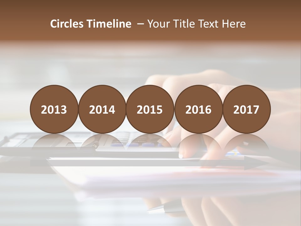 Concept Accounting Notebook PowerPoint Template