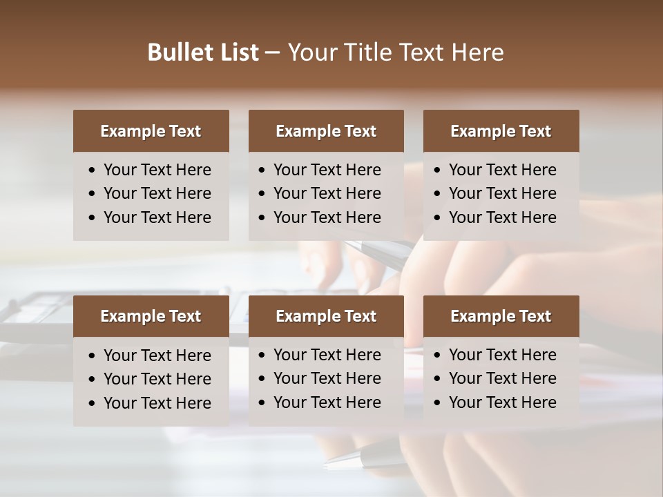 Concept Accounting Notebook PowerPoint Template