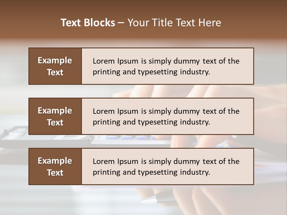 Concept Accounting Notebook PowerPoint Template