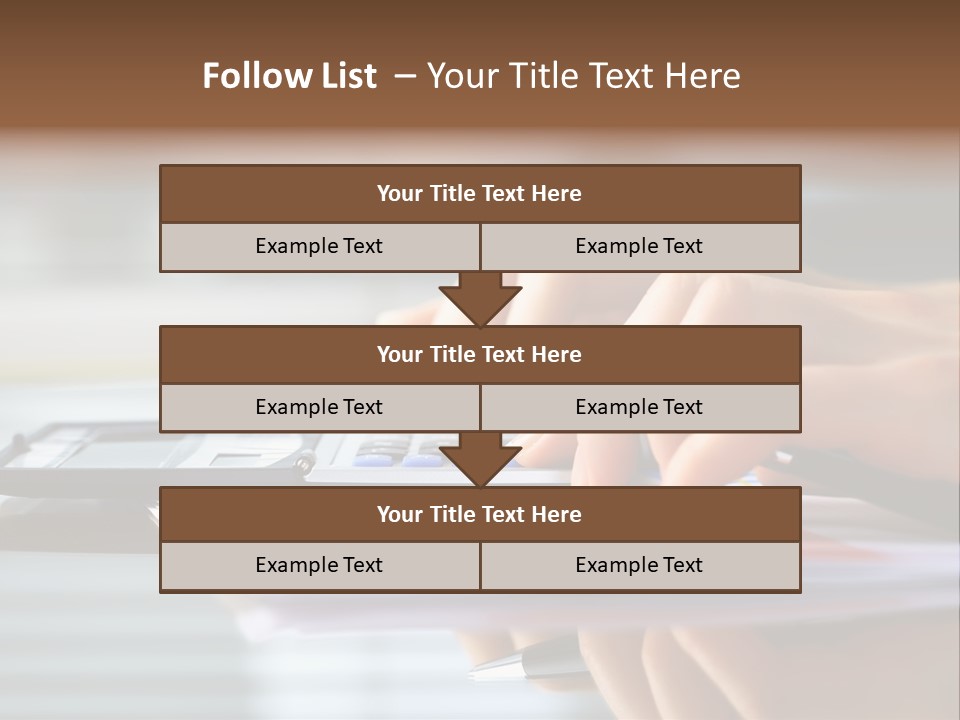 Concept Accounting Notebook PowerPoint Template