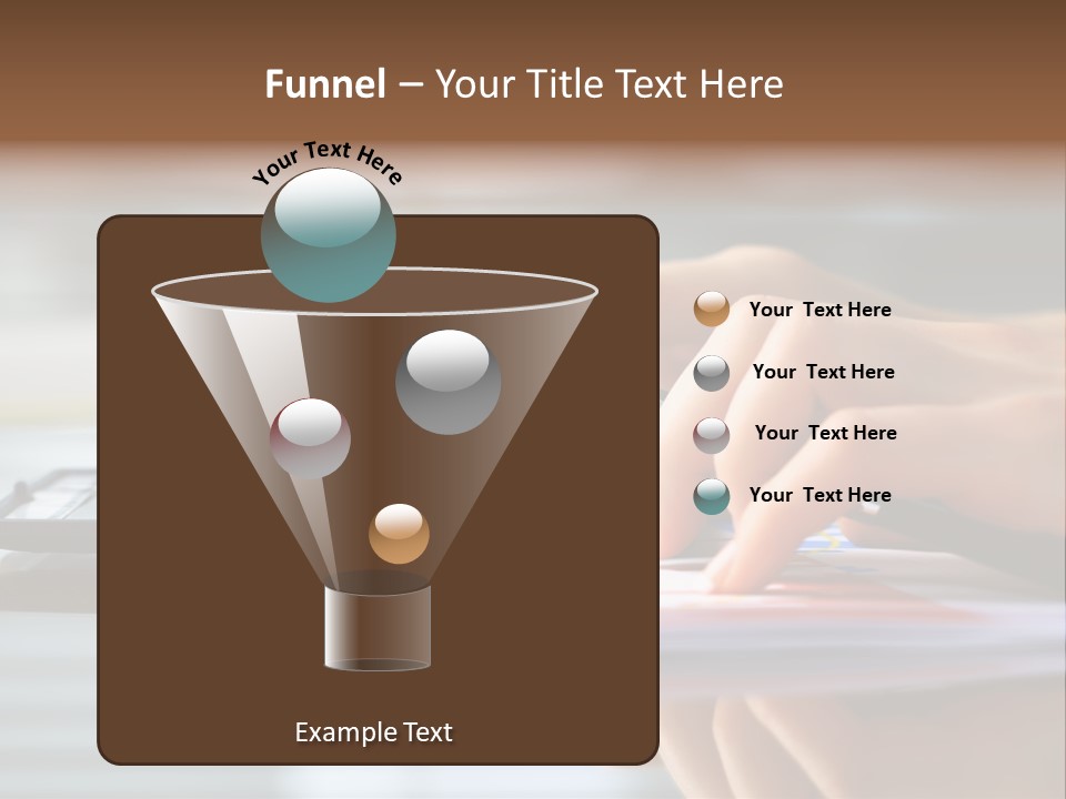 Concept Accounting Notebook PowerPoint Template