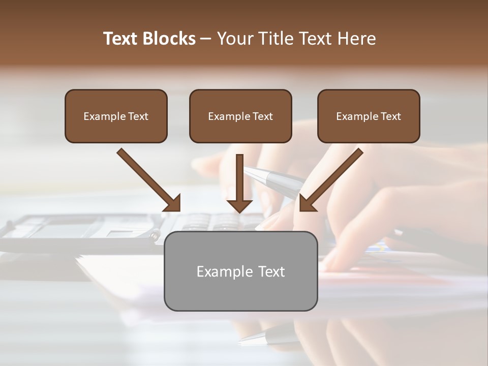 Concept Accounting Notebook PowerPoint Template