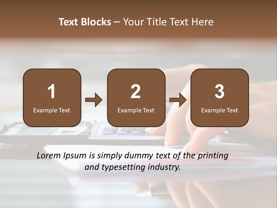 Concept Accounting Notebook PowerPoint Template