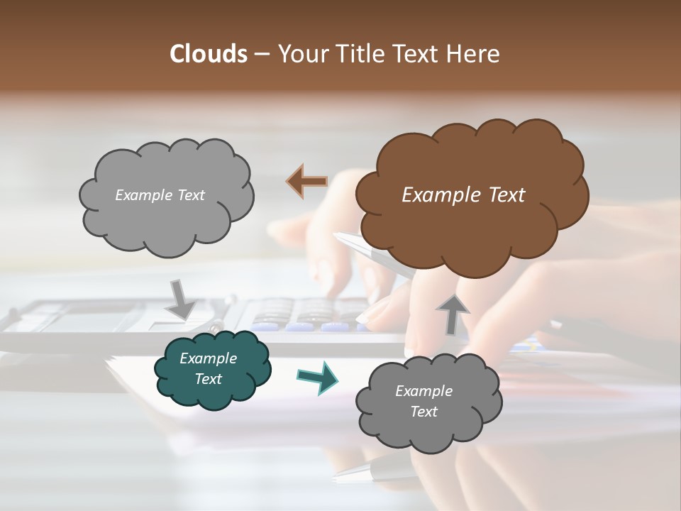 Concept Accounting Notebook PowerPoint Template