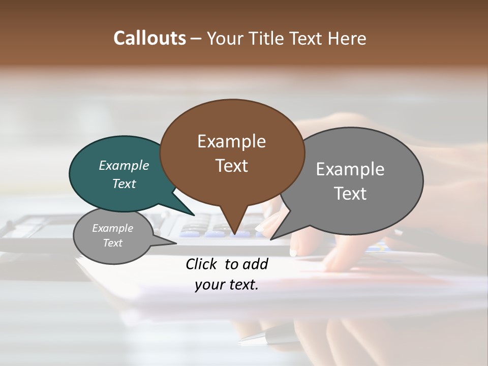 Concept Accounting Notebook PowerPoint Template