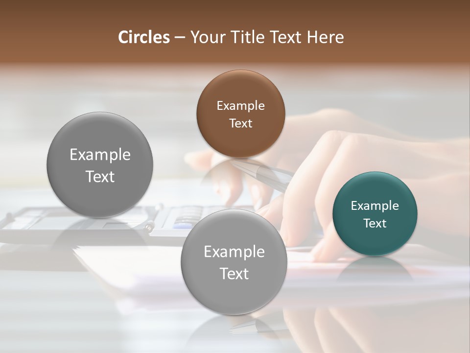 Concept Accounting Notebook PowerPoint Template