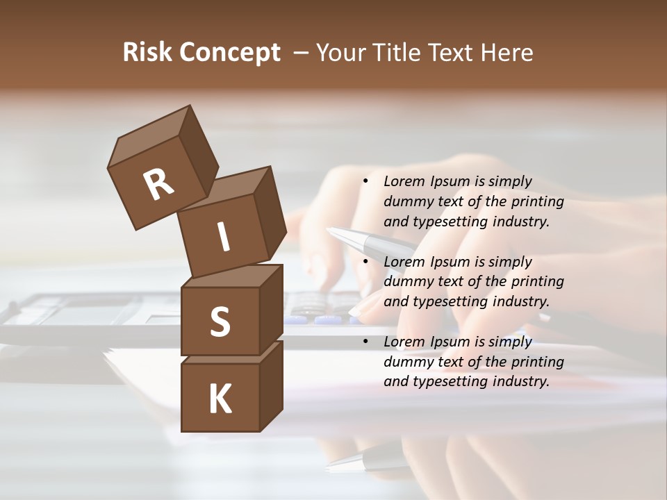 Concept Accounting Notebook PowerPoint Template