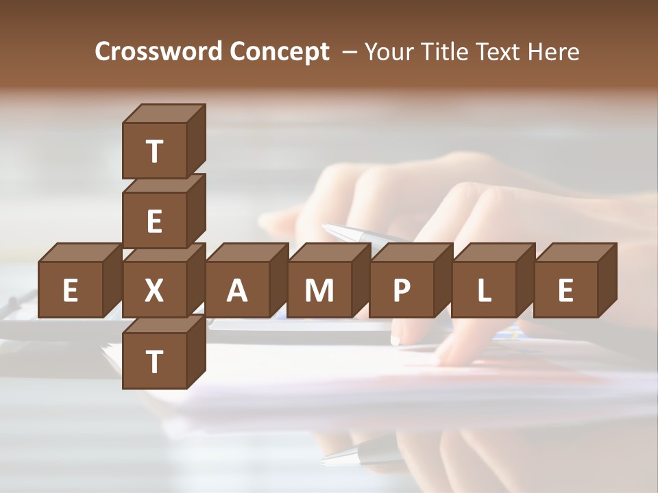 Concept Accounting Notebook PowerPoint Template