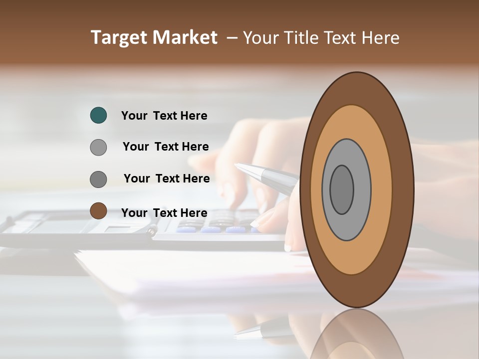 Concept Accounting Notebook PowerPoint Template
