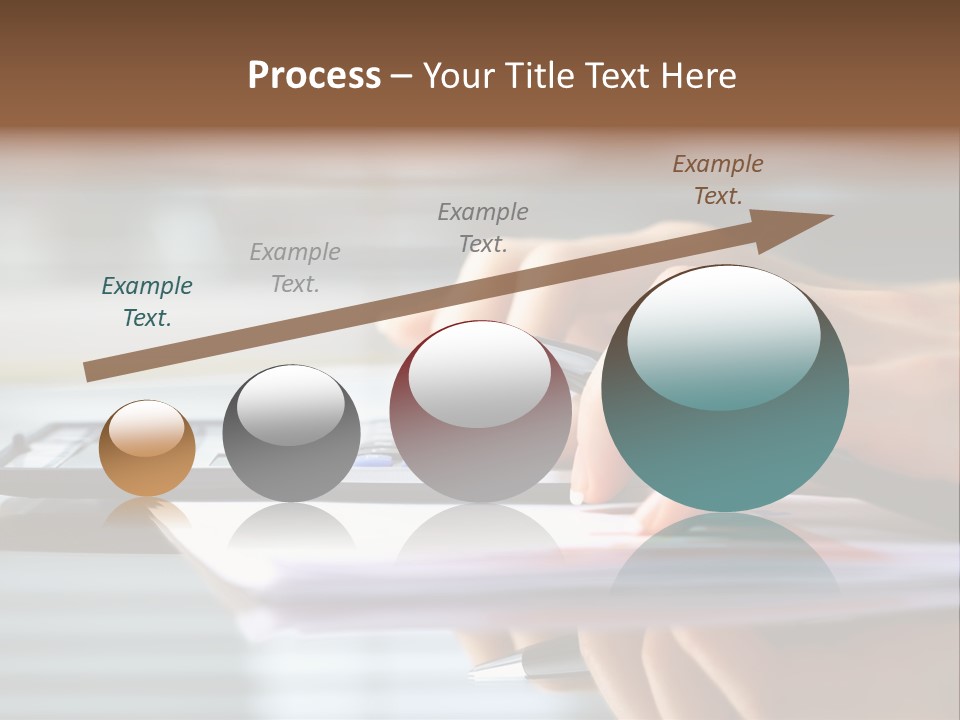 Concept Accounting Notebook PowerPoint Template