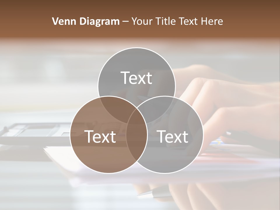 Concept Accounting Notebook PowerPoint Template