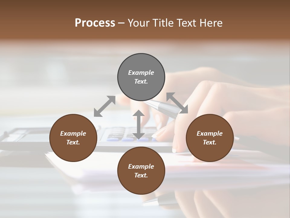 Concept Accounting Notebook PowerPoint Template