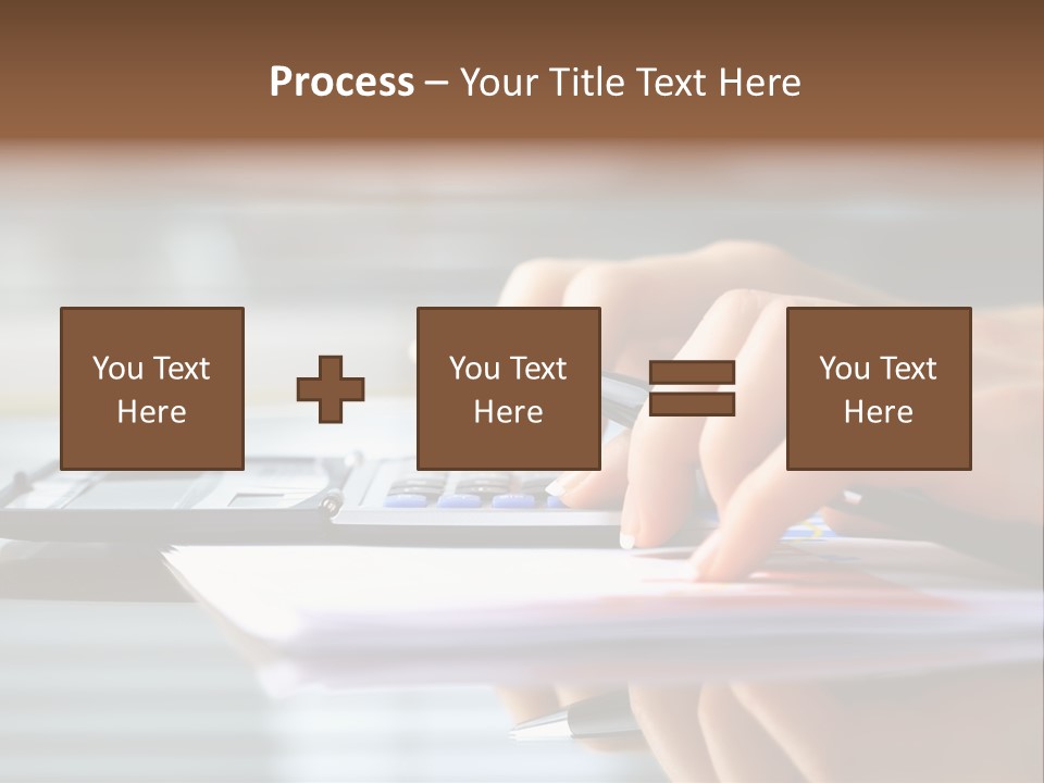 Concept Accounting Notebook PowerPoint Template