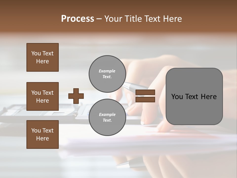 Concept Accounting Notebook PowerPoint Template