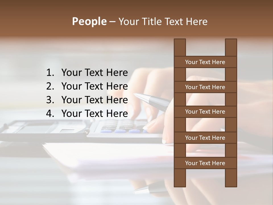 Concept Accounting Notebook PowerPoint Template