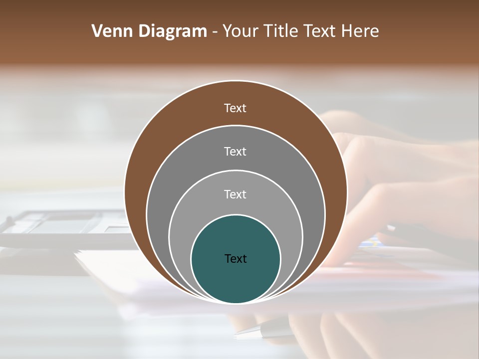 Concept Accounting Notebook PowerPoint Template