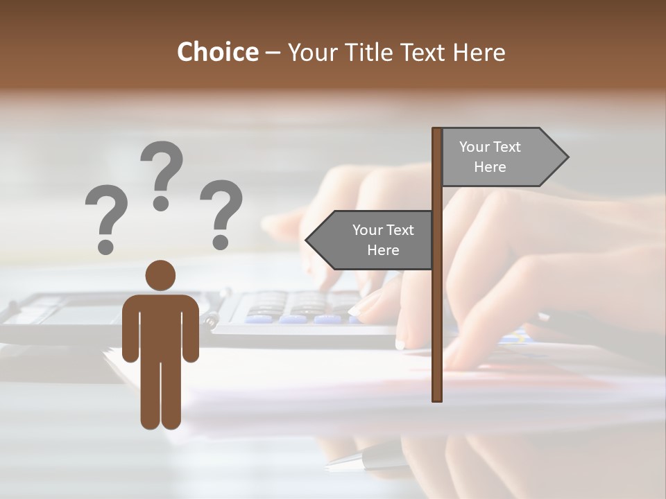 Concept Accounting Notebook PowerPoint Template