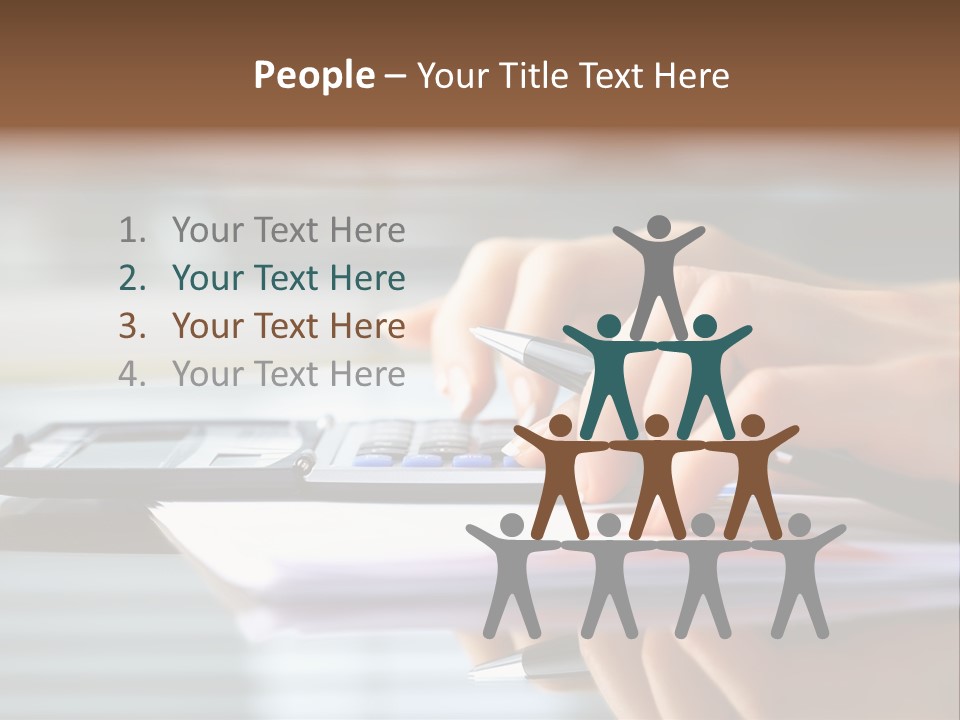 Concept Accounting Notebook PowerPoint Template