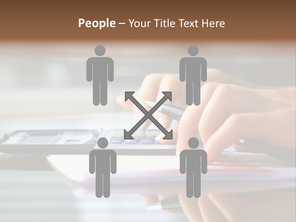 Concept Accounting Notebook PowerPoint Template