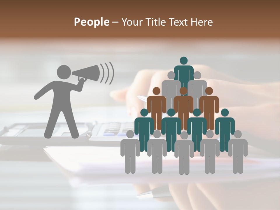 Concept Accounting Notebook PowerPoint Template