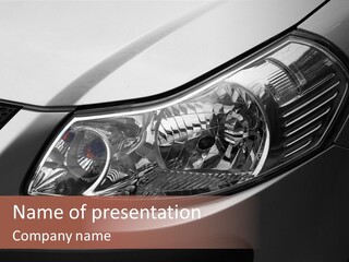 Grey Wash Drive PowerPoint Template