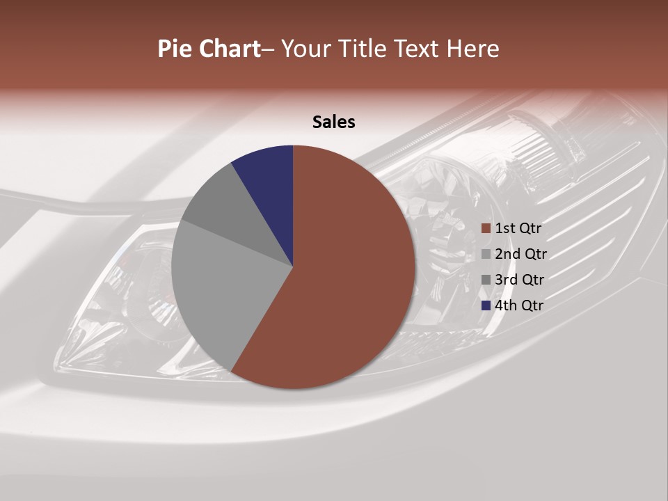 Grey Wash Drive PowerPoint Template