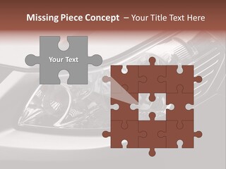 Grey Wash Drive PowerPoint Template