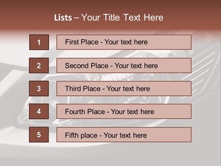 Grey Wash Drive PowerPoint Template