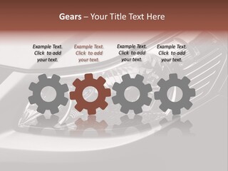 Grey Wash Drive PowerPoint Template
