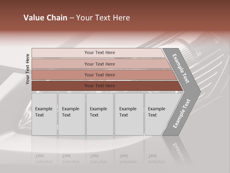 Grey Wash Drive PowerPoint Template
