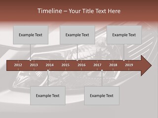 Grey Wash Drive PowerPoint Template