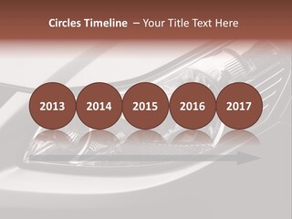 Grey Wash Drive PowerPoint Template