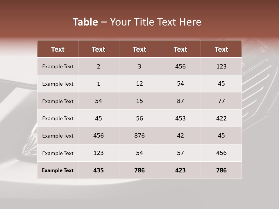 Grey Wash Drive PowerPoint Template