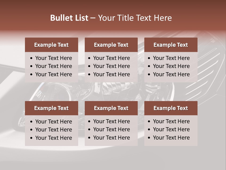 Grey Wash Drive PowerPoint Template