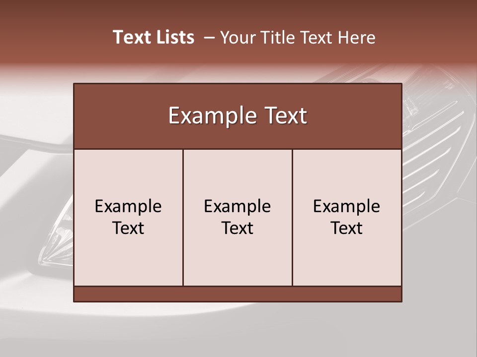 Grey Wash Drive PowerPoint Template